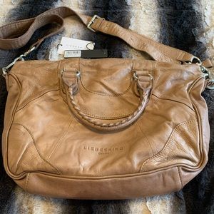 🎉HP Liebeskind European Leather Esther Mud Vintage Bag